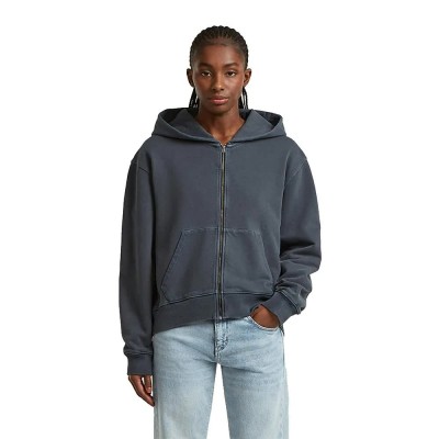 блуза,дамски,блузи,g,star,d28754,d969,full,zip,sweatshirt,grey,(salute,gold)