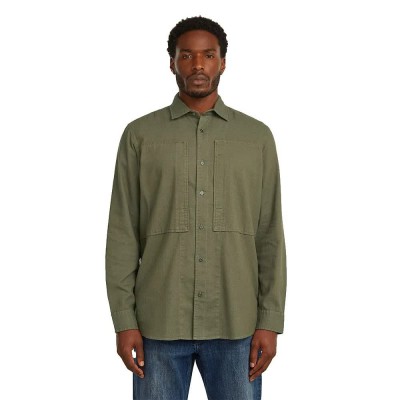 риза,с,къс,ръкав,мъжки,ризи,g,star,panelled,pocket,regular,short,sleeve,shirt,green,(combat,gold)