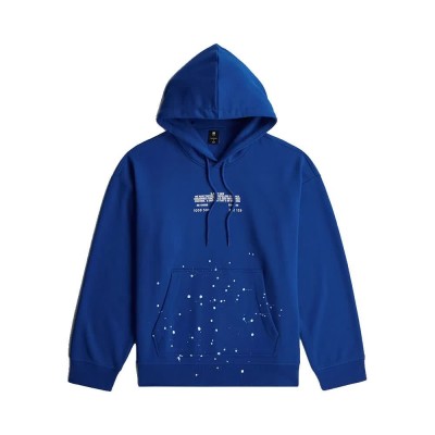суичър,мъжки,пуловери,g,star,text,splatters,relaxed,fit,hoodie,blue,(racing,blue)