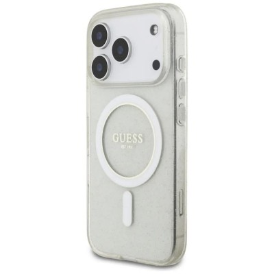 други,аксесоари,guess,glitter,iphone,17,pro,phone,case,clear,(clear)