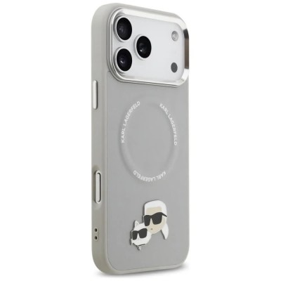 други,аксесоари,karl,lagerfeld,karl,and,choupette,pins,magsafe,iphone,17,pro,phone,case,grey,(gray)