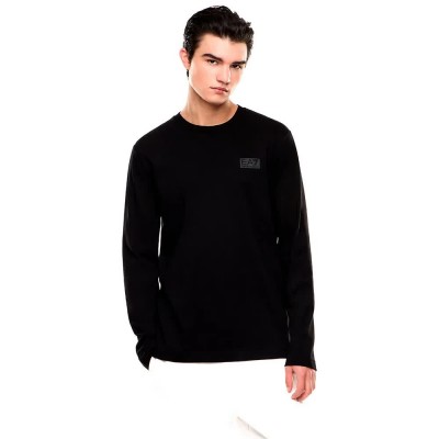 тениска,мъжки,тениски,дамски,тениски,ea7,emporio,armani,7m001488,af17789,long,sleeve,t,shirt,black,(black,beauty)