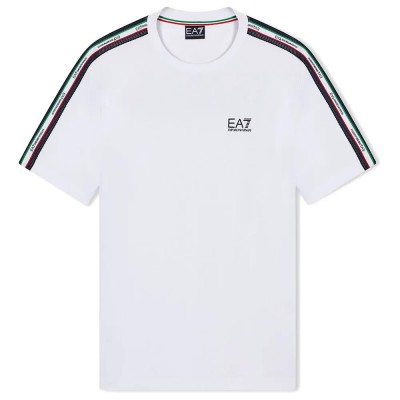 тениска,мъжки,тениски,дамски,тениски,ea7,emporio,armani,7m001861,af12503,short,sleeve,t,shirt,white,(white)