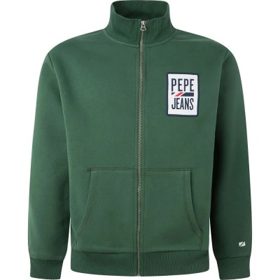 блуза,мъжки,пуловери,pepe,jeans,prescott,full,zip,sweatshirt,refurbished,green,(forest,green)