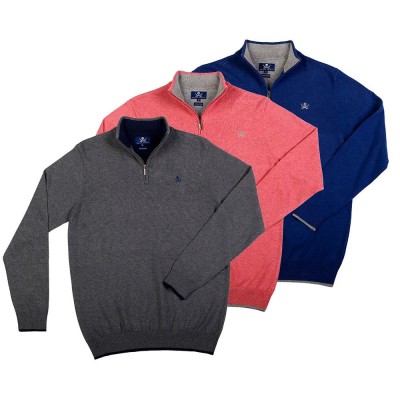 блуза,мъжки,пуловери,the,time,of,bocha,qi1pk.je,20,half,zip,sweater,3,units,multicolor,(dark,grey,pink,blue)