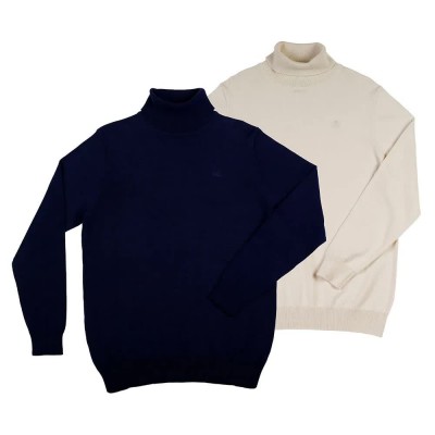 блуза,мъжки,пуловери,the,time,of,bocha,qi1pk.je,25,high,neck,sweater,2,units,beige,blue,(navy,natural)