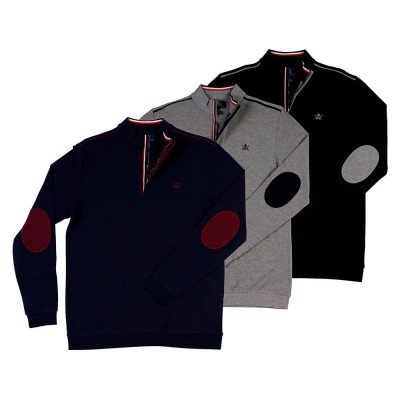мъжки,блузи,с,яка,the,time,of,bocha,qi1pk.pl,12,long,sleeve,polo,3,units,multicolor,(navy,grey,black)