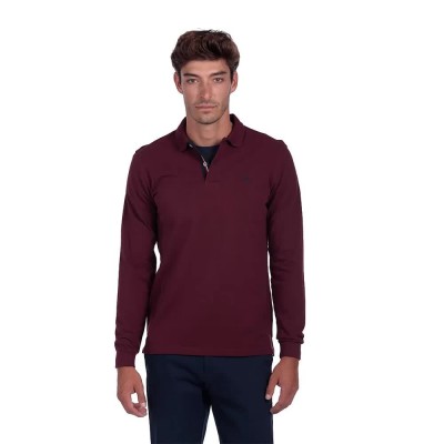 мъжки,блузи,с,яка,the,time,of,bocha,qi1ppolo,long,sleeve,polo,purple,(bordeaux)