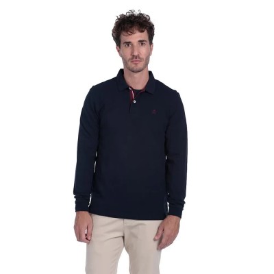 мъжки,блузи,с,яка,the,time,of,bocha,qi1ppolo,long,sleeve,polo,blue,(navy)