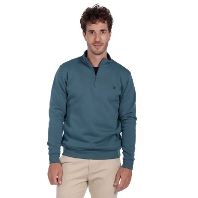 блуза,мъжки,пуловери,the,time,of,bocha,qi1s02,half,zip,sweatshirt,blue,(blue,south)