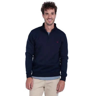 блуза,мъжки,пуловери,the,time,of,bocha,qi1s02,half,zip,sweatshirt,blue,(navy)