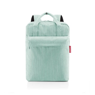 други,аксесоари,reisenthel,allday,m,backpack,green,(cord,mint)