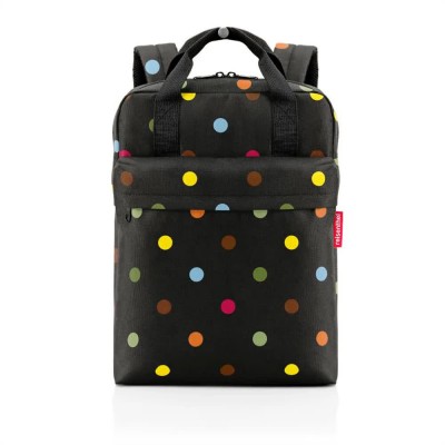 други,аксесоари,reisenthel,allday,m,backpack,black,(dots)
