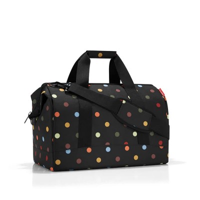 други,аксесоари,reisenthel,allrounder,l,bag,black,(dots)