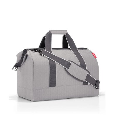 други,аксесоари,reisenthel,allrounder,l,bag,grey,(herringbone,grey)
