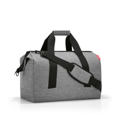 други,аксесоари,reisenthel,allrounder,l,bag,grey,(twist,silver)
