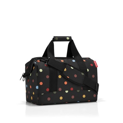 други,аксесоари,reisenthel,allrounder,m,bag,black,(dots)