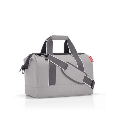 други,аксесоари,reisenthel,allrounder,m,bag,grey,(herringbone,grey)