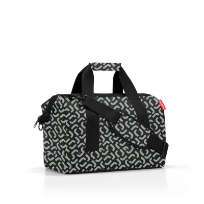 други,аксесоари,reisenthel,allrounder,m,bag,grey,(signature,black)