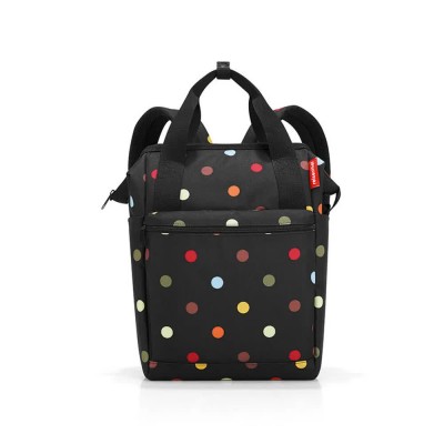 други,аксесоари,reisenthel,allrounder,r,backpack,black,(dots)