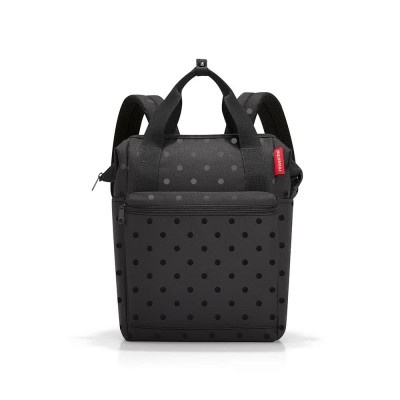 други,аксесоари,reisenthel,allrounder,r,backpack,black,(glossy,dots,black)