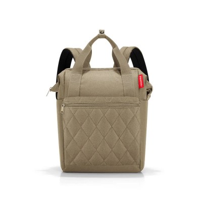 други,аксесоари,reisenthel,allrounder,r,backpack,brown,(rhombus,olive)