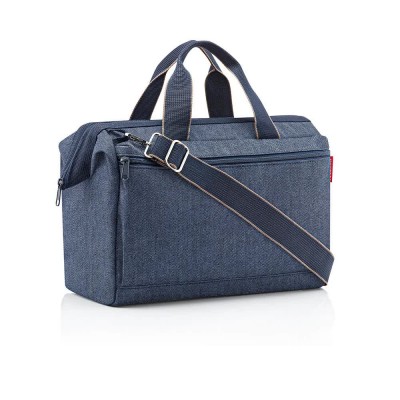 други,аксесоари,reisenthel,allrounder,s,pocket,bag,blue,(herringbone,dark,blue)