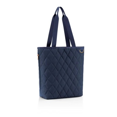 пазарска,чанта,всички,чанти,reisenthel,classic,m,shopper,bag,blue,(rhombus,midnight,gold)