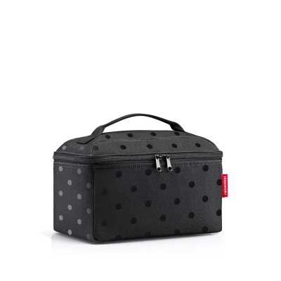 чанта,тоалетни,принадлежности,reisenthel,cosmetic,bag,black,(glossy,dots,black)