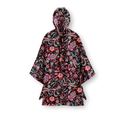 хавлии,reisenthel,mini,maxi,poncho,black,(paisley,black)