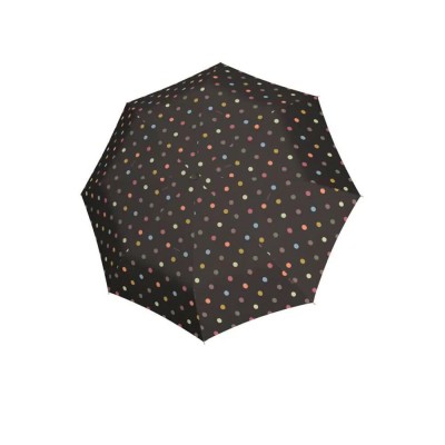 чадър,чадъри,reisenthel,pocket,duomatic,umbrella,black,(dots)
