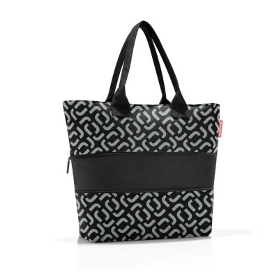 пазарска,чанта,всички,чанти,reisenthel,shopper,e1,12,18l,shopper,bag,black,(signature,black)