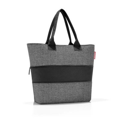 пазарска,чанта,всички,чанти,reisenthel,shopper,e1,12,18l,shopper,bag,grey,(twist,silver)