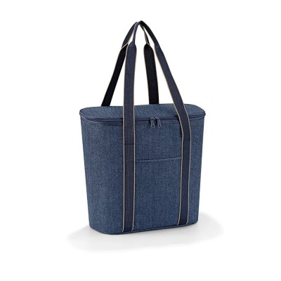 пазарска,чанта,всички,чанти,reisenthel,thermoshopper,15,l,shopper,bag,blue,(herringbone,dark,blue)
