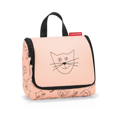 детски,несесер,тоалетни,принадлежности,reisenthel,toiletbag,s,kids,wash,bag,beige,(cats,and,dogs,rose)