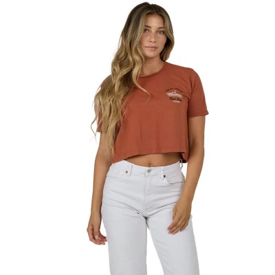 тениска,мъжки,тениски,дамски,тениски,salty,crew,boat,shop,crop,short,sleeve,t,shirt,orange,(sierra)