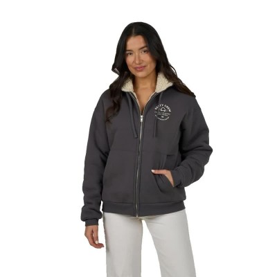 блуза,дамски,блузи,salty,crew,chompers,full,zip,sweatshirt,black,(charcoal)