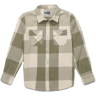 риза,с,дълъг,ръкав,дамски,ризи,мъжки,ризи,salty,crew,daybreak,flannel,long,sleeve,shirt,green,(black,olive)