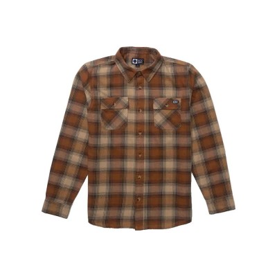 риза,с,дълъг,ръкав,мъжки,ризи,salty,crew,daybreak,flannel,long,sleeve,shirt,brown,(friar,brown)