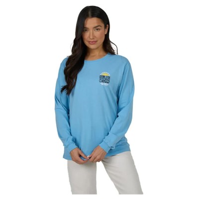 тениска,мъжки,тениски,дамски,тениски,salty,crew,sunrise,b.f,long,sleeve,t,shirt,blue,(marine,blue)