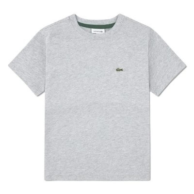 детска,тениска,мъжки,тениски,дамски,тениски,lacoste,kids,847025,short,sleeve,t,shirt,grey,(argent,chine,heather)