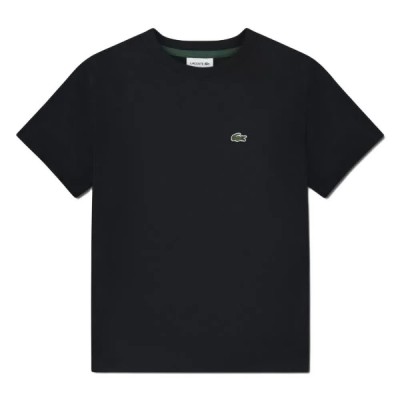 детска,тениска,мъжки,тениски,дамски,тениски,lacoste,kids,847025,short,sleeve,t,shirt,black,(black)