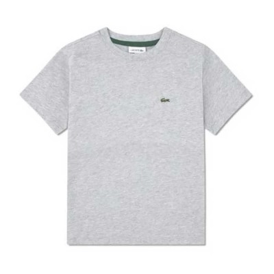 детска,тениска,мъжки,тениски,дамски,тениски,lacoste,kids,947025,short,sleeve,t,shirt,grey,(argent,chine,heather)