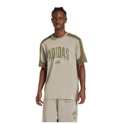 тениска,мъжки,тениски,дамски,тениски,adidas,collegiate,short,sleeve,t,shirt,beige,(silver,pebble,olive,strata)