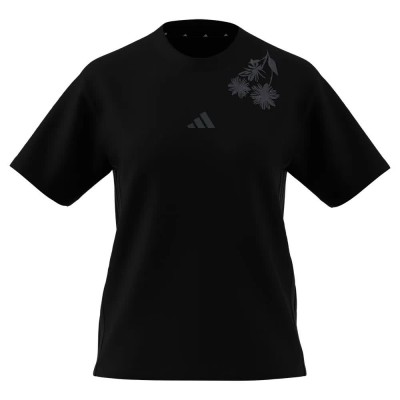 тениска,мъжки,тениски,дамски,тениски,adidas,essentials,3,stripes,cotton,short,sleeve,t,shirt,black,(black)