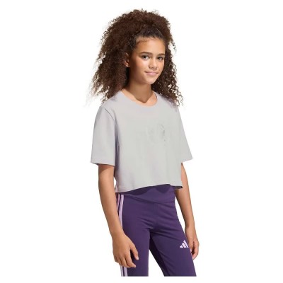 тениска,мъжки,тениски,дамски,тениски,adidas,everyday,glam,cropped,graphic,short,sleeve,t,shirt,grey,(ice,lavender)