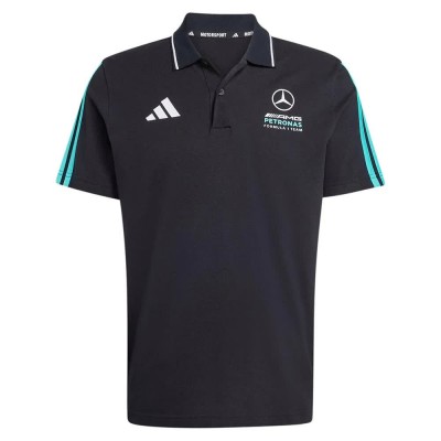 дамски,блузи,с,яка,мъжки,блузи,с,яка,adidas,mercedes,amg,petronas,f1,team,dna,short,sleeve,polo,black,(black,semi,mint,rush)
