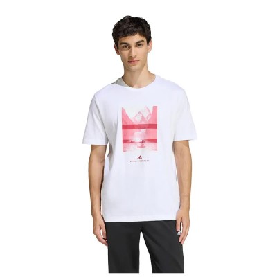 тениска,мъжки,тениски,дамски,тениски,adidas,outdoor,kayaking,graphic,short,sleeve,t,shirt,white,(white)