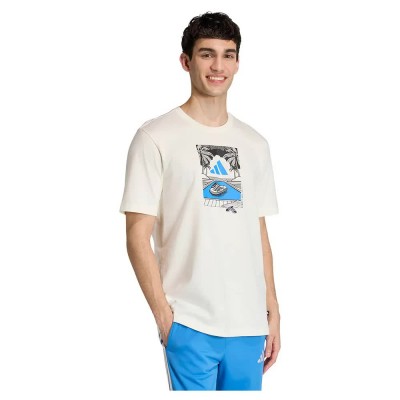 тениска,мъжки,тениски,дамски,тениски,adidas,summer,slides,relax,graphic,short,sleeve,t,shirt,white,(off,white)