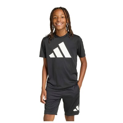 тениска,мъжки,тениски,дамски,тениски,adidas,train,essentials,big,logo,short,sleeve,t,shirt,black,(black,white)
